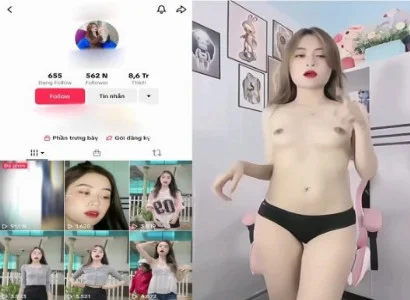 Đêm với em Tiktoker da trắng ngon vô đối